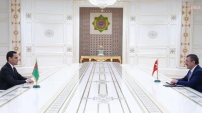 Cumhurbaşkanı Yardımcısı Cevdet Yılmaz, Ekonomik İşbirliğine Dair Hükümetlerarası Türk-Türkmen Komisyonu