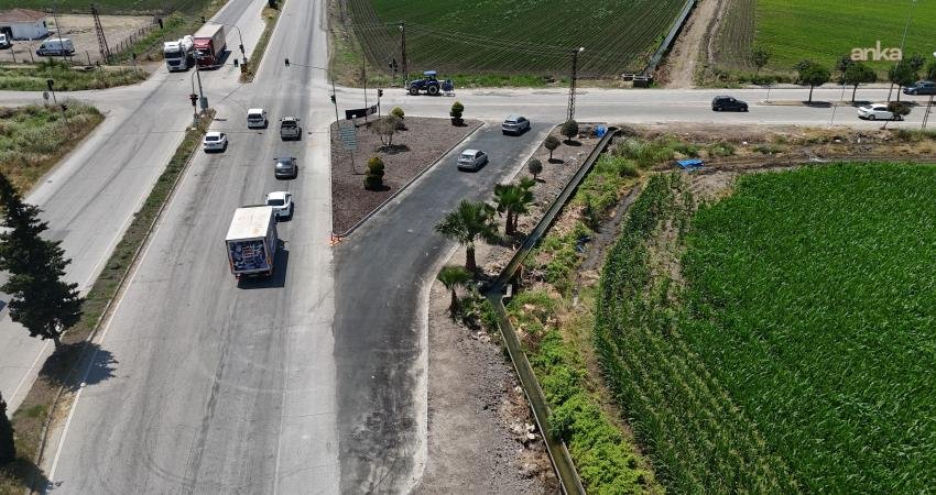 Ceyhan Belediyesi, ilçe genelinde trafik akışını rahatlatacak çalışmalarına bir yenisini