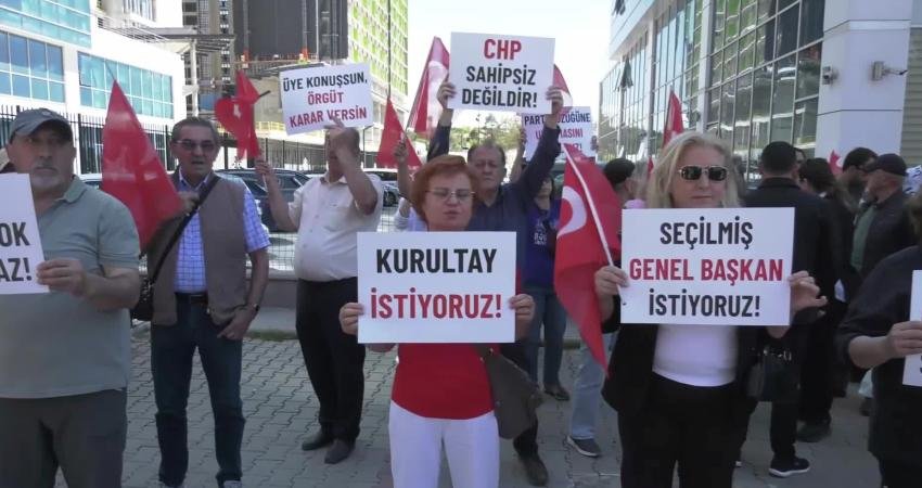CHP Ankara Gönüllüler Platformu, istinafın “mutlak butlan” kararının ardından “kurultay”
