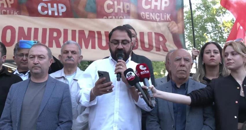 CHP Ankara İl Başkanlığı Gezi’nin yıl dönümünde anma töreni düzenledi CHP Ankara İl Başkan Vekili Yüksel Işık, Gezi Direnişi’nin 13.