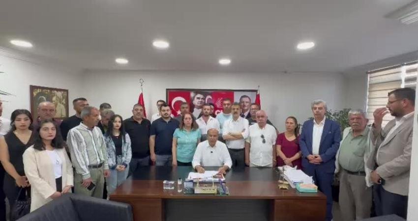 Cumhuriyet Halk Partisi (CHP) Merkez Yönetim Kurulu (MYK) tarafından Gaziantep