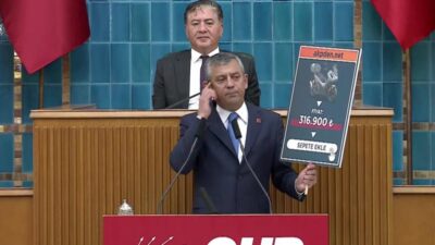 CHP Grup Başkanı Özgür Özel, "Bu ülkede yola, köprüye, tünele