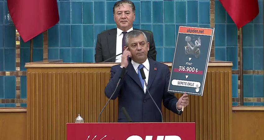 CHP Grup Başkanı Özgür Özel, "Bu ülkede yola, köprüye, tünele