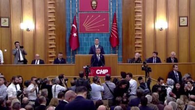 CHP Grup Başkanı Özgür Özel, "Biz genel merkezden Meclis'e yaptığımız