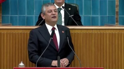 CHP Grup Başkanı Özgür Özel, partisinin grup toplantısında iktidarın ekonomi