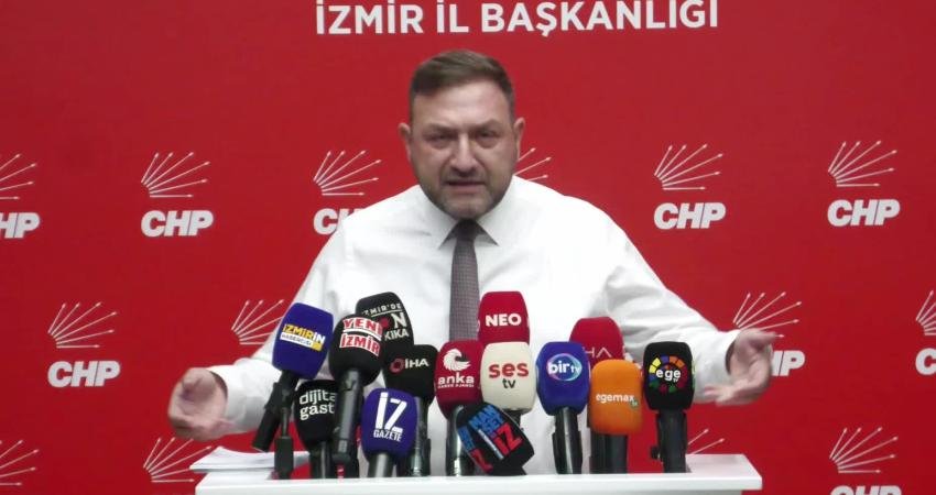 CHP İzmir İl Başkanı Utku Gümrükçü, “Cumhuriyet Halk Partisi çatısı