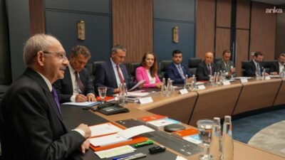 CHP Merkez Yönetim Kurulu (MYK), Genel Başkan Kemal Kılıçdaroğlu başkanlığında