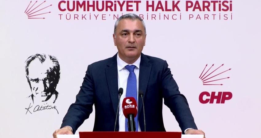 CHP Parti Sözcüsü Müslim Sarı, CHP Kurultayı'nın tedbir kararı nedeniyle