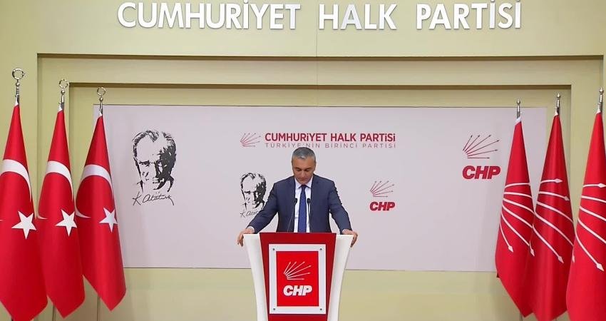 CHP Parti Sözcüsü Müslim Sarı, Salı günü yapılacak CHP grup