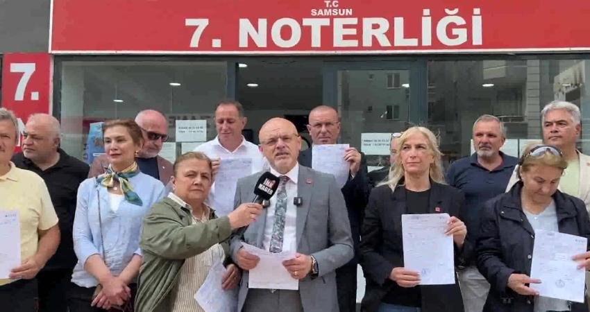 CHP'nin Samsun'daki 38. Olağan Kurultay delegeleri, partinin olağanüstü kurultaya gitmesi