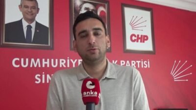 CHP Sinop İl Başkanı Aykut Cem Yalçınkaya, bazı il başkanlarının