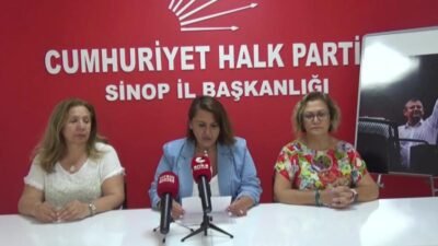CHP Sinop İl Kadın Kolları Başkanı Esin Tümer, CHP Kadın