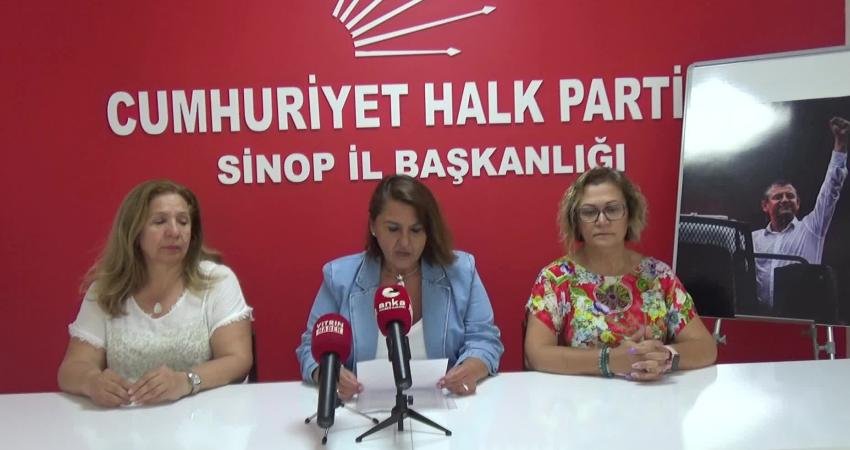 CHP Sinop İl Kadın Kolları Başkanı Esin Tümer, CHP Kadın