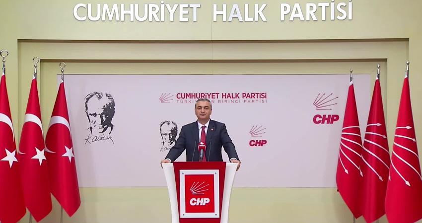 CHP Sözcüsü Müslim Sarı, bugün yapılan MYK ve PM toplantılarının