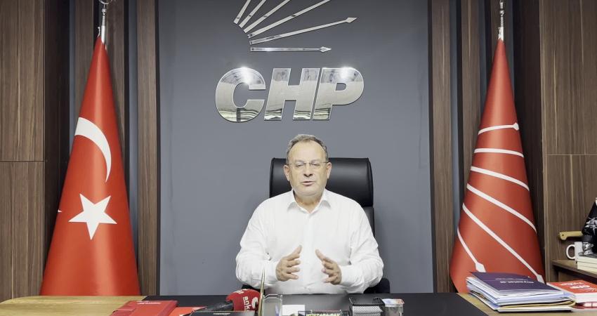 CHP Trabzon İl Başkanı Mustafa Bak, mutlak butlan süreci sonrasında
