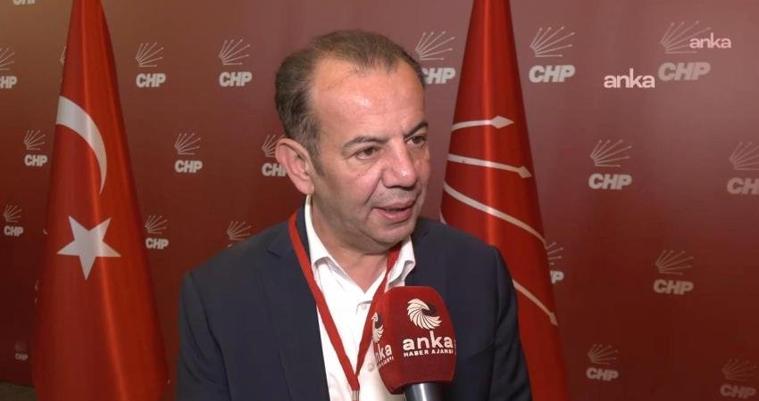 Tutuku Bolu Belediye Başkanı Tanju Özcan, CHP MYK'sı tarafından hakkında verilen