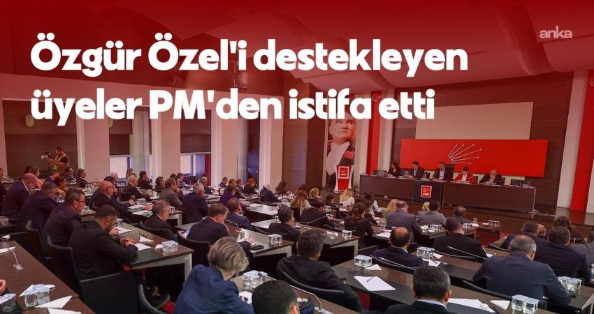 CHP’de Parti Meclisi toplantısı… Özgür Özel’i destekleyen 28 üye PM’den istifa etti CHP Genel Başkanı Kemal Kılıçdaroğlu'nun başkanlığında bugün saat 13.00'te yapılacak