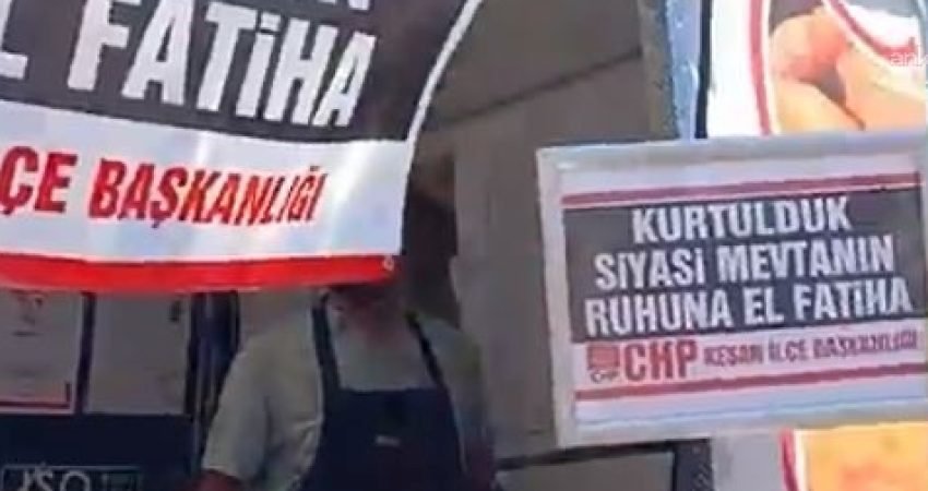 CHP Keşan İlçe Başkanlığı, partiden istifa ederek Keşan Belediye Başkanı