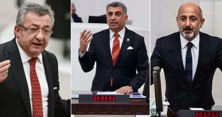CHP Elazığ Milletvekili Gürsel Erol, İstanbul Milletvekili Engin Altay ve