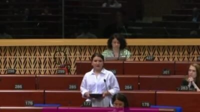 CHP İzmir Milletvekili Gökçe Gökçen, Avrupa Konseyi Parlamenter Meclisi’nde kabul