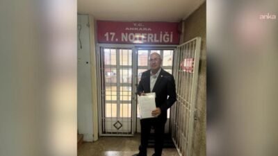 CHP Şanlıurfa Milletvekili Mahmut Tanal, olağanüstü kurultay toplanabilmesi için imza