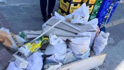 Çiğli Belediyesi Zabıta Müdürlüğü ekipleri, çevre kirliliğine neden olan ve