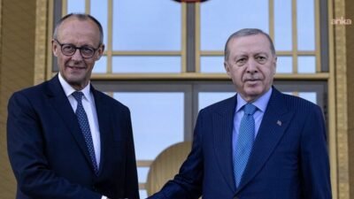 Cumhurbaşkanı Recep Tayyip Erdoğan, Almanya Şansölyesi Friedrich Merz ile telefon