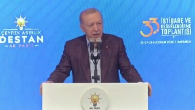 Cumhurbaşkanı ve AK Parti Genel Başkanı Recep Tayyip Erdoğan, 