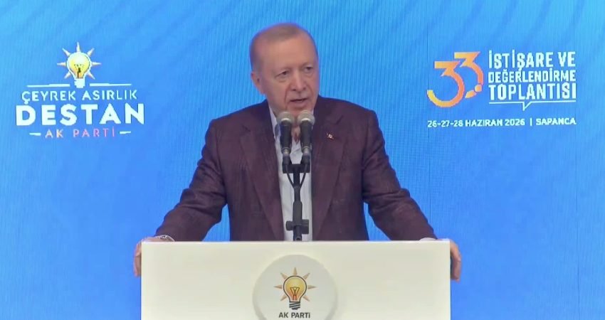 Cumhurbaşkanı ve AK Parti Genel Başkanı Recep Tayyip Erdoğan, 