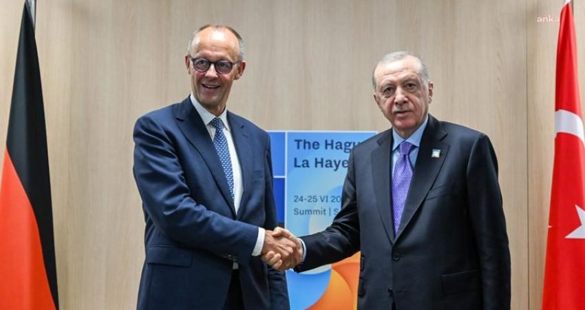 Cumhurbaşkanı Recep Tayyip Erdoğan ile Almanya Şansölyesi Friedrich Merz telefonla