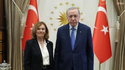 Cumhurbaşkanı Recep Tayyip Erdoğan, İspanya Anayasa Mahkemesi Başkanvekili Inmaculada Montalban
