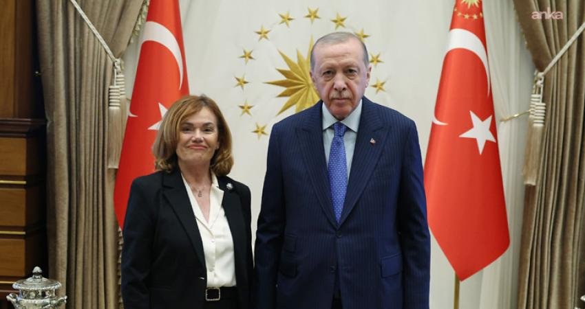 Cumhurbaşkanı Recep Tayyip Erdoğan, İspanya Anayasa Mahkemesi Başkanvekili Inmaculada Montalban