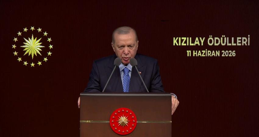 Cumhurbaşkanı Recep Tayyip Erdoğan, Türk Kızılay’ın 158'inci kuruluş yıl dönümü