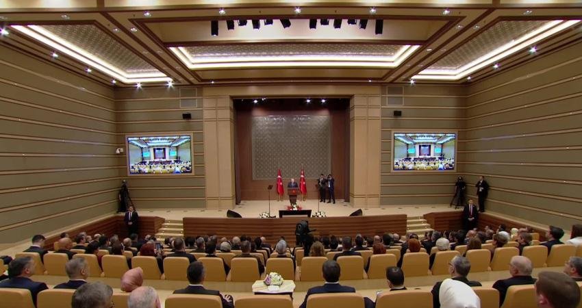 Cumhurbaşkanı Erdoğan: Rehavete kapıldığımızda bize bu topraklarda hayat hakkı tanımazlar Cumhurbaşkanı Recep Tayyip Erdoğan, "Şunu gayet iyi biliyoruz ki, gardımızı