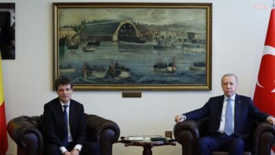 Cumhurbaşkanı Recep Tayyip Erdoğan, Romanya Cumhurbaşkanı Nicuşor Dan ile İstanbul'da