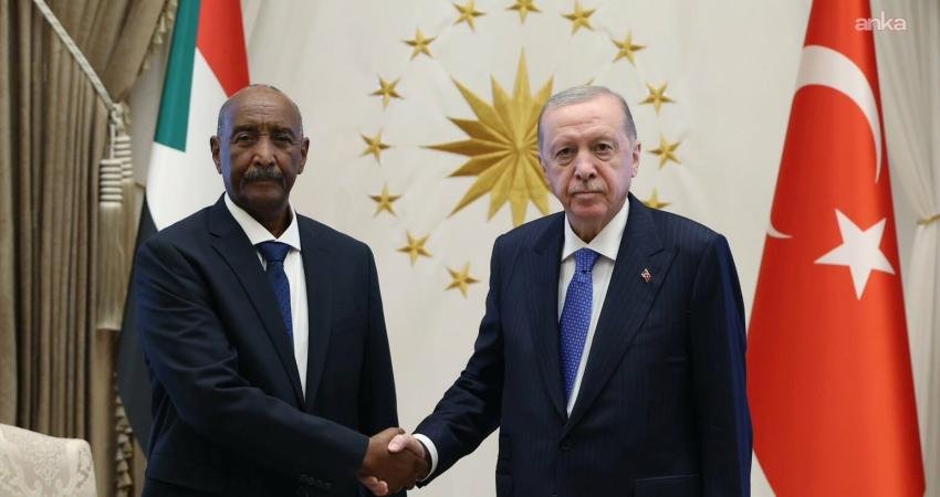 Cumhurbaşkanı Recep Tayyip Erdoğan, Sudan Egemenlik Konseyi Başkanı Abdulfettah el