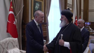 Cumhurbaşkanı Recep Tayyip Erdoğan, Süryani Ortodoks Kilisesi Patriği Mor İğnatius
