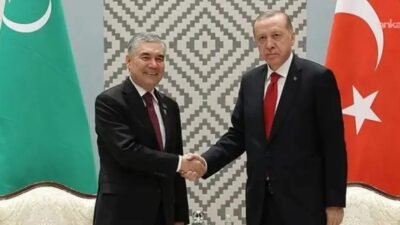 Cumhurbaşkanı Recep Tayyip Erdoğan, Türkmenistan Millî Lideri ve Halk Maslahatı Başkanı