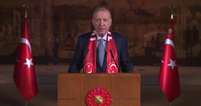  Cumhurbaşkanı Recep Tayyip Erdoğan, Avustralya maçı öncesinde yayımladığı video mesajda
