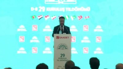DEVA Partisi Genel Başkanı Ali Babacan, D-8'in 29. kuruluş yıl