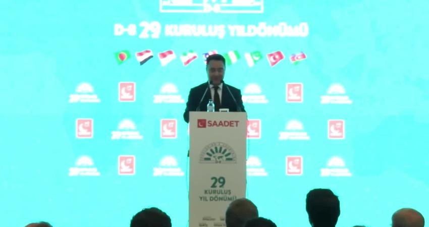 DEVA Partisi Genel Başkanı Ali Babacan, D-8'in 29. kuruluş yıl
