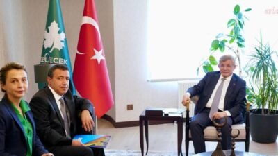 Gelecek Partisi Genel Başkanı Ahmet Davutoğlu, Büro Emekçileri Sendikası heyetiyle