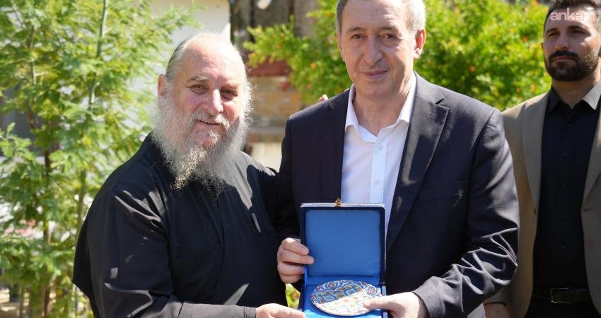 DEM Parti Eş Genel Başkanı Tuncer Bakırhan, Gökçeada Cemevi ve Bozcaada-Gökçeada