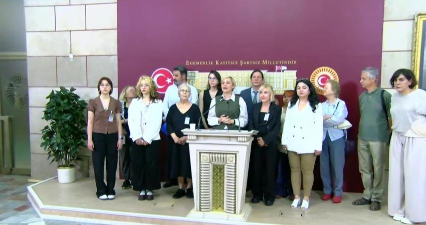 DEM Parti Mersin Milletvekili Perihan Koca, kamuoyunda "katliam yasası" olarak anılan