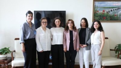 DEM Parti Grup Başkanvekili Gülistan Kılıç Koçyiğit, kadın örgütlerinin temsilcileriyle