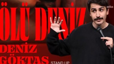 Komedyen Deniz Göktaş'ın stand-up gösterisinden kesitlerin yer aldığı bazı X