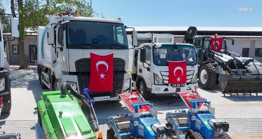Didim Belediyesi, hizmet kapasitesini artırmak amacıyla araç filosuna yeni iş
