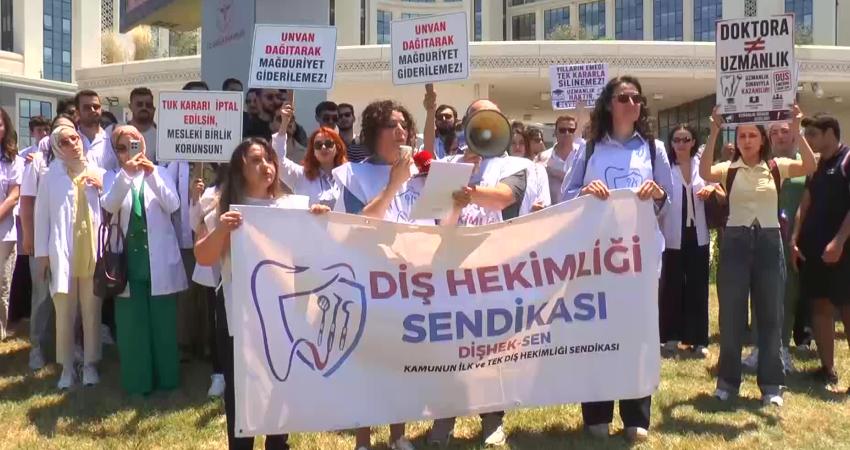 DİŞHEK-SEN, Tıpta Uzmanlık Kurulu'nun (TUK) diş hekimliğinde uzmanlık unvanı verilmesine ilişkin