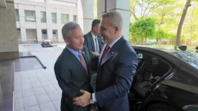 Dışişleri Bakanı Hakan Fidan, Singapur'da Singapur Dışişleri Bakanı Vivian Balakrishnan