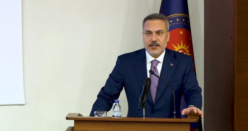 Dışişleri Bakanı Hakan Fidan, Ankara'da düzenlenen Milli Güvenlik Konferansları kapsamında